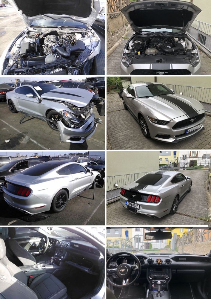 Απίστευτη ατυχία ή προειδοποίηση; Τρεις Mustang, τρία συνολικά ατυχήματα.